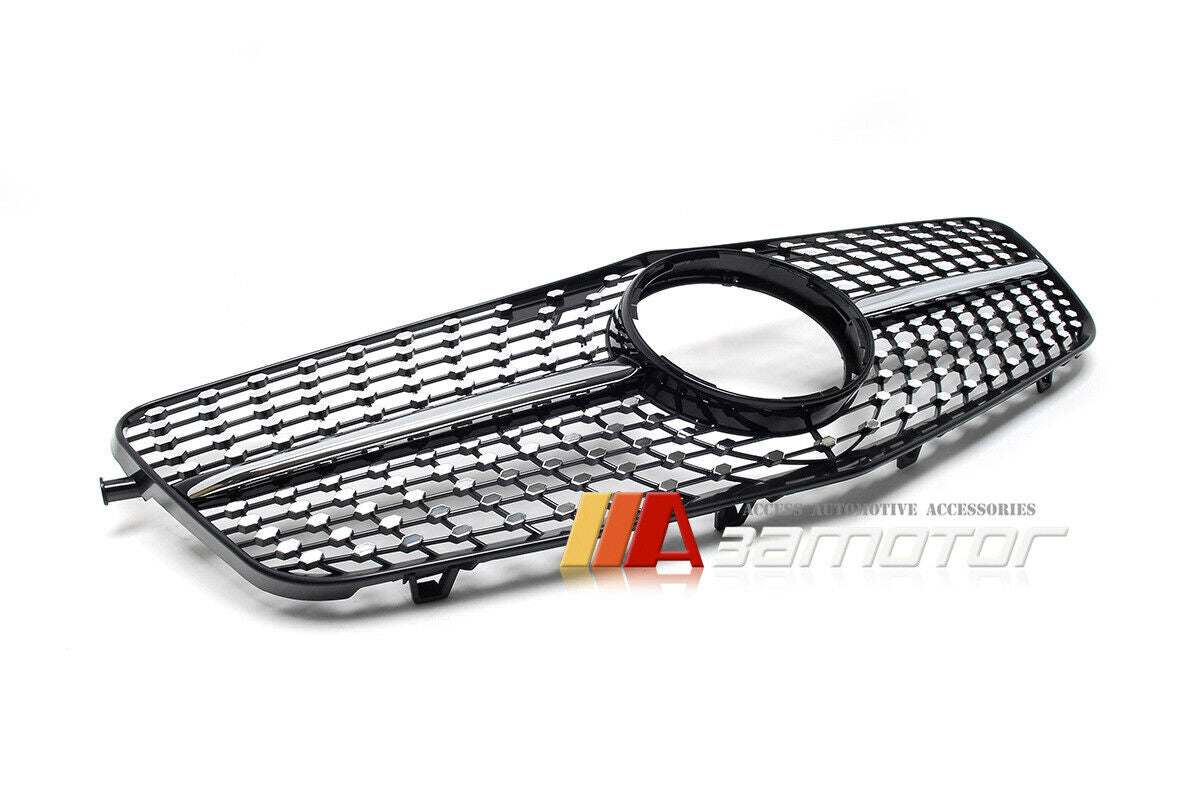 Black Diamond Style Front Grille fit for 2009-2013 Mercedes W212 / S212 E-Class