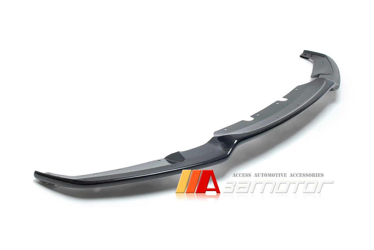 Carbon Fiber GA Front Bumper Lip Spoiler fit for 2012-2019 BMW F30 / F31 3-Series M Sport