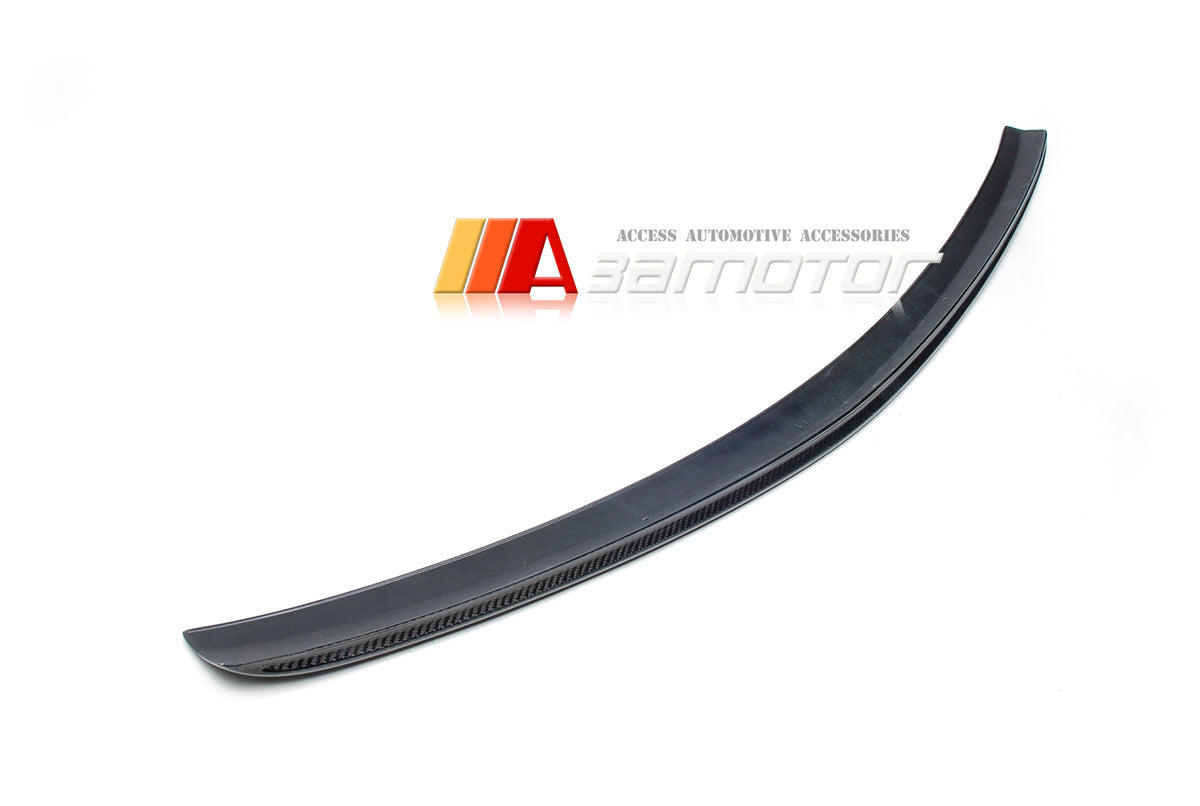 Carbon Fiber Rear Trunk Spoiler Wing fit for 2012-2015 Mercedes C204 C-Class Coupe