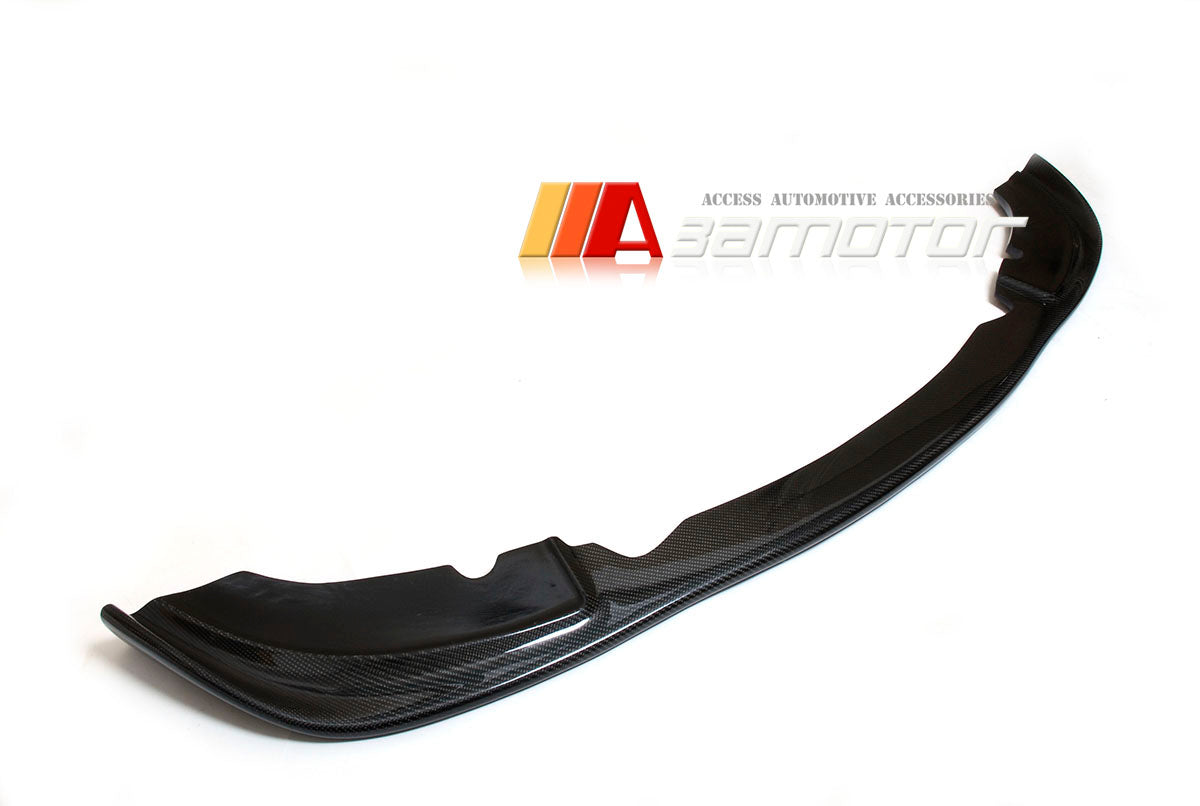 Carbon Fiber Front Lip Spoiler fit for BMW E46 3-Series with M-Tech II Bumper