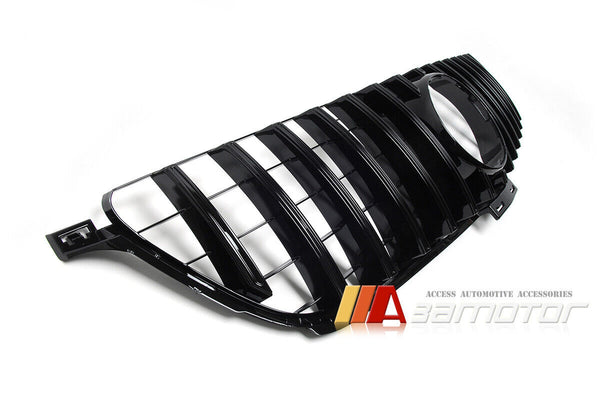 All Black GT Style Front Bumper Grille fit for 2012-2015 Mercedes W166 ML-Class SUV