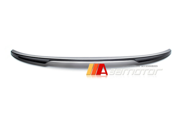 Carbon Fiber P Rear Trunk Spoiler Wing fit for 2014-2020 BMW F36 4-Series Gran Coupe