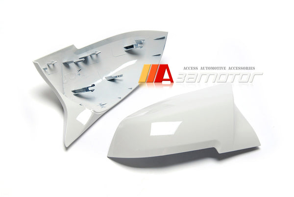 Repacement White M Side Mirrors Set fit for BMW F20 / F22 / F23 / F30 / F34 / F35 / F32 / F33
