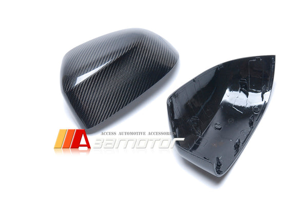 Replacement Carbon Fiber Side Mirrors Set fit for BMW X3 F25 / X4 F26 / X5 F15 / X6 F16