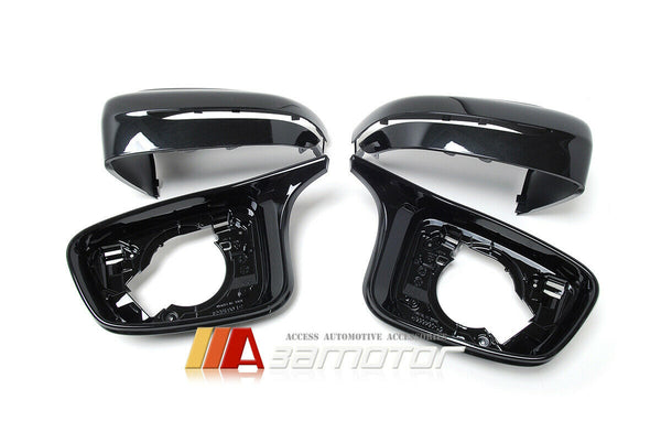 Replacement Gloss Black Side Mirror Covers Set fit for BMW G30 / G31 / G11 / G12 / G14 / G15