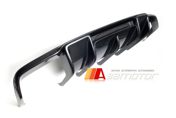 Carbon Fiber R Rear Bumper Diffuser Quad fit for Mercedes C218 / W218 CLS63 AMG