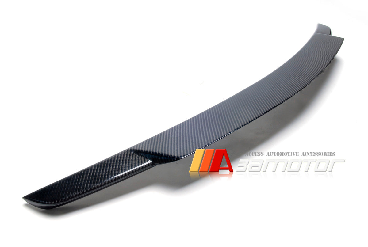 Carbon Fiber C74 Style Rear Trunk Spoiler Wing fit for 2011-2020 Mercedes R172 SLK SLC Convertible