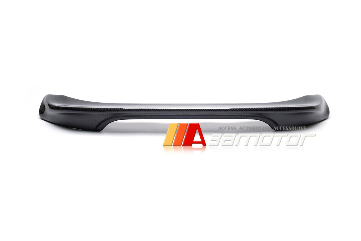 Carbon Fiber V  Rear Trunk Spoiler Wing fit for 2015-2021 BMW F82 M4 Coupe
