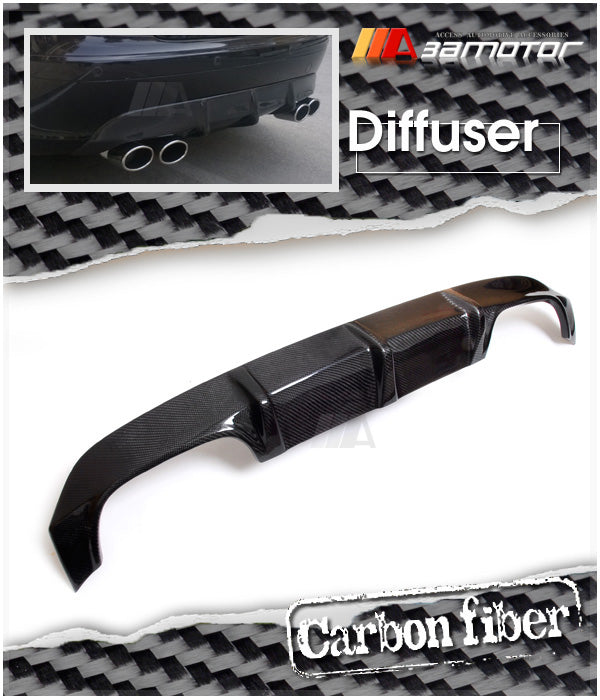 Carbon Fiber Rear Bumper Diffuser Quad fit for 2005-2008 Mercedes R171 SLK280 / SLK350