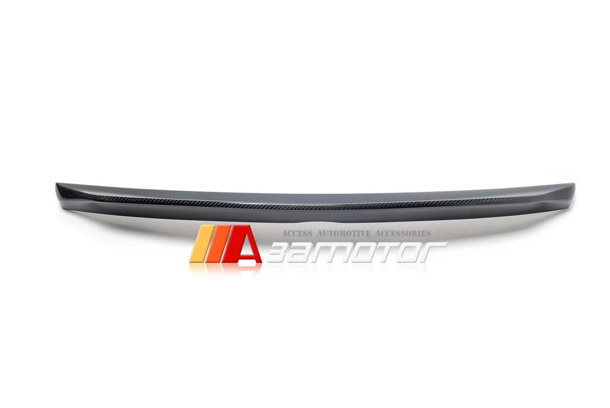 Duckbill Gray #61K Trunk Spoiler w/ Carbon Strip fit for 2015-2020 Subaru Impreza WRX / STI