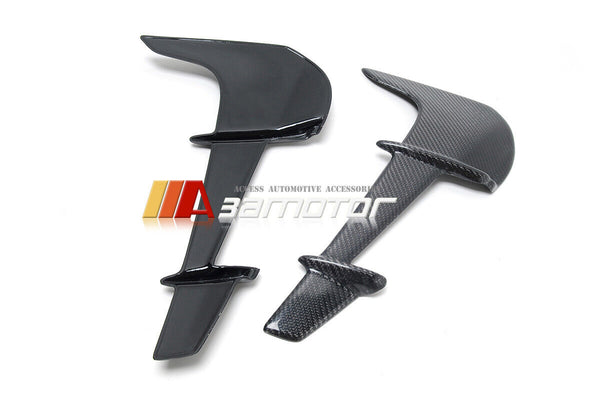 Carbon Fiber Fender Side Duct Vent Cover Fins Set fit for 2022-2024 Toyota GR86 / Subaru BRZ