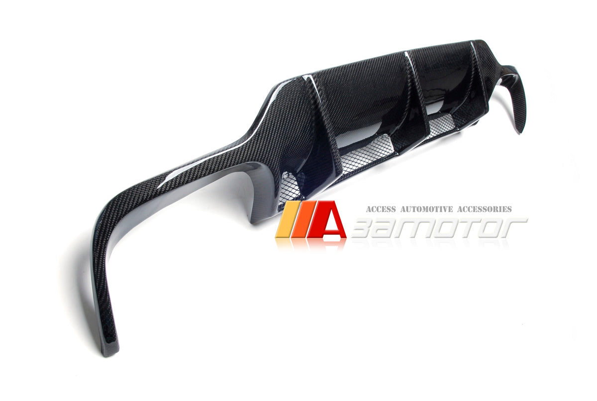 Carbon Fiber Rear Bumper Diffuser Quad fit for 2008-2012 Mercedes R230 SL63 / SL65 AMG