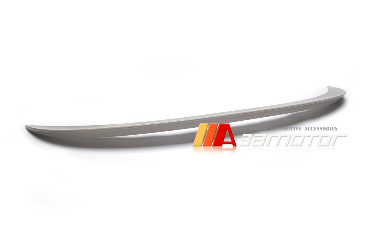 Unpainted ABS Rear P Trunk Spoiler Wing fit for 2012-2017 BMW F13 6-Series Coupe