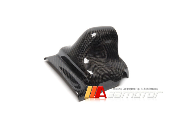 Steering Wheel Single Carbon Fiber Pod Cover fits Mitsubishi Lancer Evolution X EVO 10