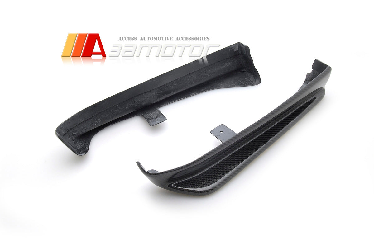 Carbon Fiber Rear Bumper Extension Spats fit for 2015-2020 Subaru Impreza WRX