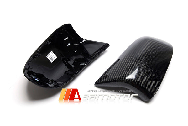 Replacement Matte Carbon Fiber Side Mirrors Set fit for BMW X3 F25 / X4 F26 / X5 F15 / X6 F16