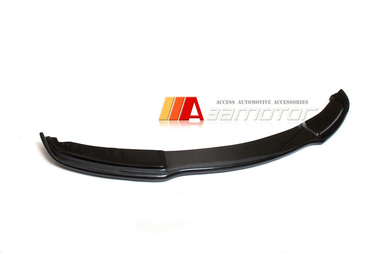 Carbon Fiber Front Bumper Lip Spoiler fit for BMW 2007-2010 E81 / 2004-2006 E87 Pre-LCI 1-Series hatchback