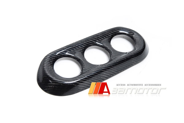 Carbon Fiber Interior AC Control Panel Cover fit for Mitsubishi Lancer Evolution X EVO 10