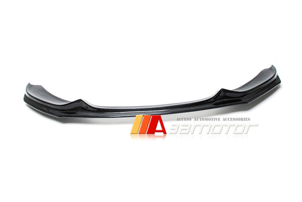 Carbon Fiber AKM Front Bumper Lip Spoiler fit for 2015-2018 BMW F20 / F21 1-Series LCI M Sport