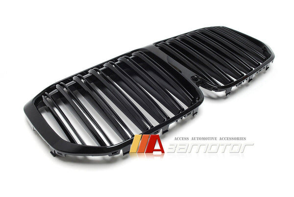 Gloss Black Dual Slat Style Front Grille fit for 2020-2022 BMW G07 X7 SUV