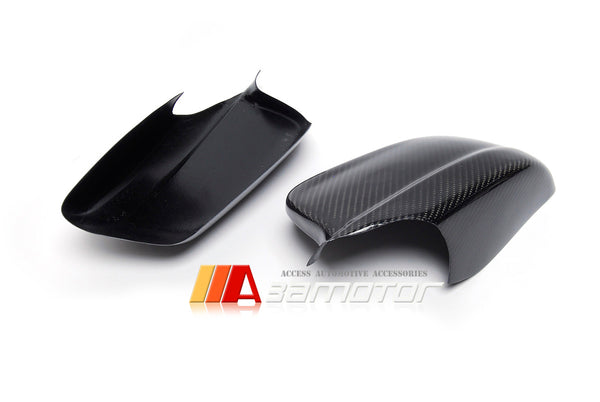 Carbon Fiber Side Mirror Cap Covers Set fit for for 2011-2014 BMW F10 / F11 Pre-LCI 5-Series