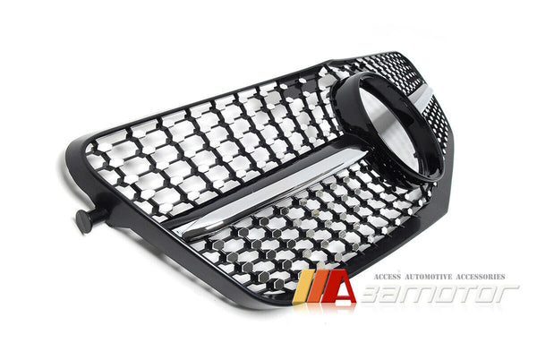 Black Diamond Style Front Grille fit for 2009-2013 Mercedes W212 / S212 E-Class