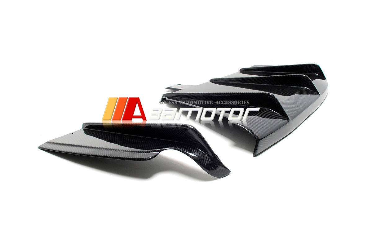 Evolution Viii Rear Diffuser Carbon Fiber V Rear Diffuser Undertray fit for Mitsubishi Lancer Evolu ...