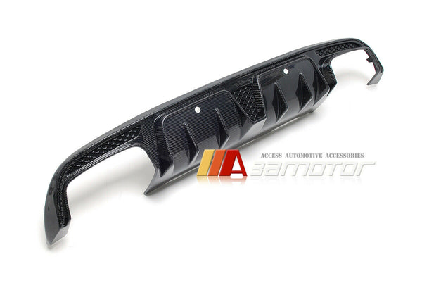 Carbon Fiber Rear Bumper Diffuser fit for 2015-2021 Mercedes W205 AMG C43 / C63 / C63S