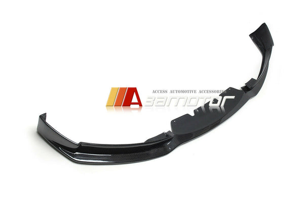 Carbon Fiber E Front Bumper Lip Spoiler fit for 2012-2019 BMW F30 / F31 3-Series M Sport