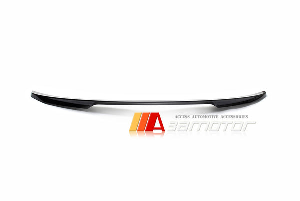 3AMOTOR Pre-Painted Rear Trunk Spoiler Wing #668 Black fit for 2014-2020 BMW F36 4-Series Gran Coupe