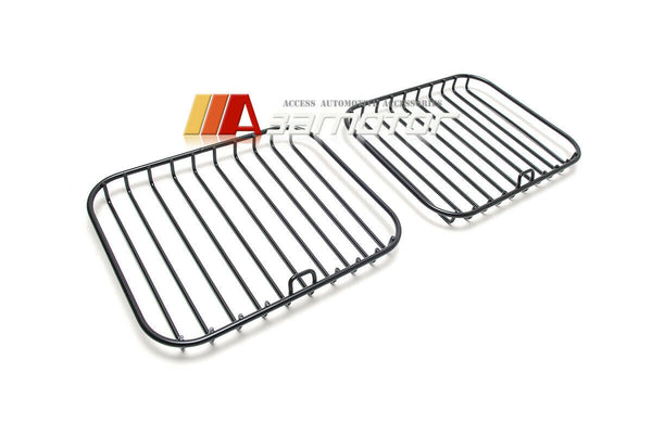 Front Headlight Protection Guard Grilles Set Black fit for 1990-2018 Mercedes W463 G-Wagon