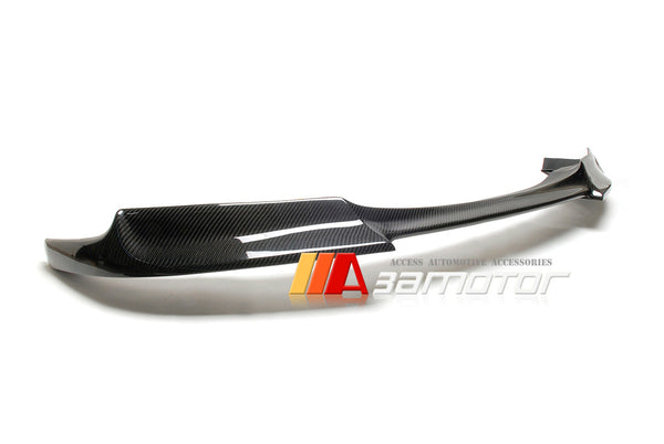 Carbon Fiber TMS Front Bumper Lip Spoiler fit for 2011-2016 BMW F10 M5