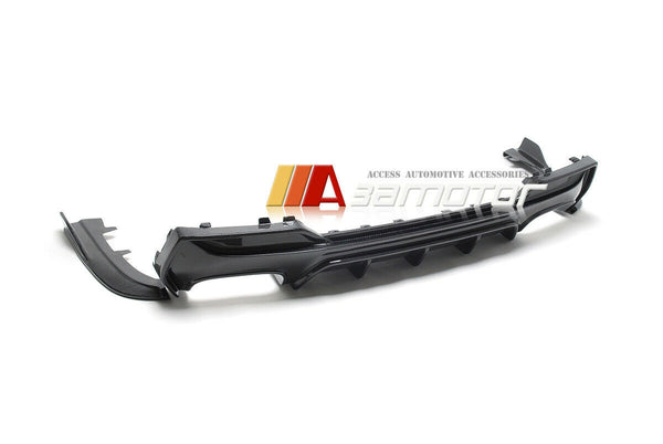 Carbon Fiber MP Rear Diffuser + Bumper Extensions Set fit for G22 / G23 4-Series M Sport