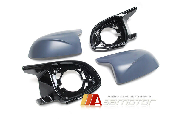 Unpainted Replacement Side Mirror Covers Set fit for BMW X3 G01 / X4 G02 / X5 G05 / X6 G06 / X7 G07