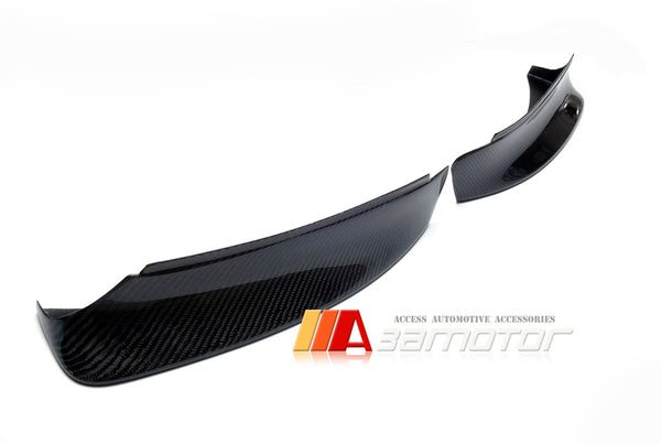 Carbon Fiber Front Splitters Set fit for 2001-2006 BMW E46 M3 Coupe with CSL Bumper only