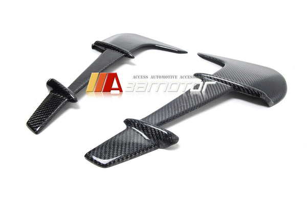 Carbon Fiber Fender Side Duct Vent Cover Fins Set fit for 2022-2024 Toyota GR86 / Subaru BRZ