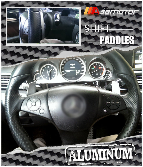 gear paddles Shift Paddles Set fits Mercedes W204 C-Class / W212 E-Class / W221 S-C – 3amotor