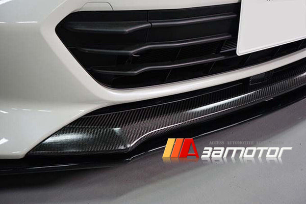 3amotor Carbon Fiber Front Bumper Lip Cover fit for 2022-2023 Subaru BRZ ZD8