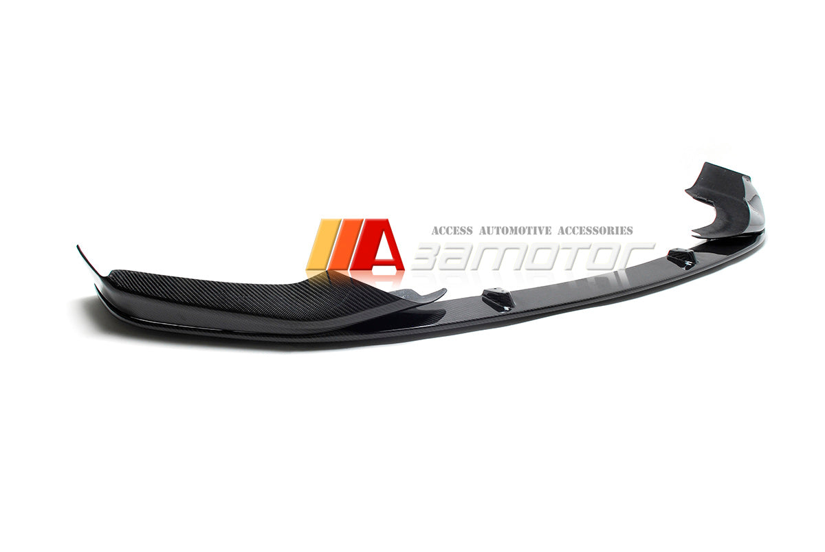Carbon Fiber MP Front Bumper Lip Spoiler 3PCS fit for 2017-2020 BMW G30 / G31 5-Series M Sport