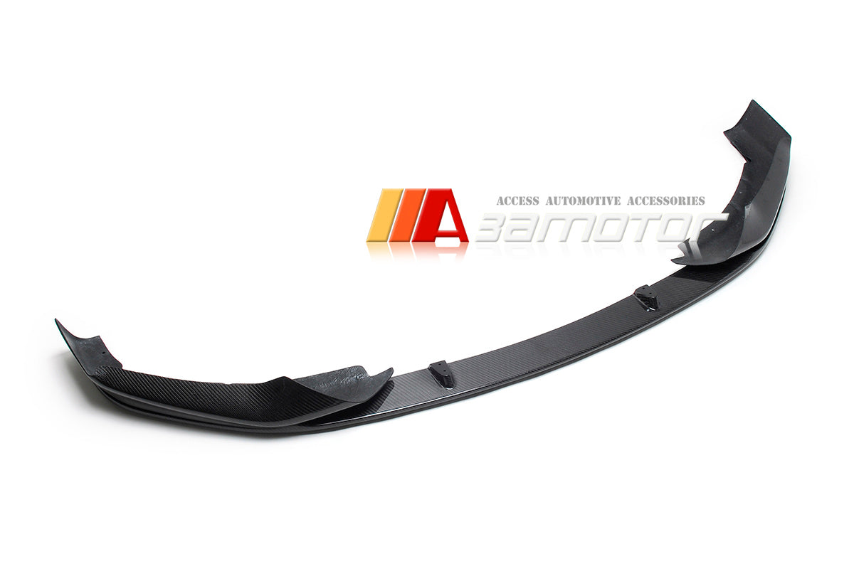 Carbon Fiber MP Front Bumper Lip Spoiler 3PCS fit for 2017-2020 BMW G30 / G31 5-Series M Sport