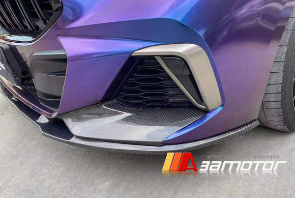 Carbon Fiber MP Front Bumper Lip Spoiler 3 PCS Set fit for 2019-2022 BMW G29 Z4 M Sport