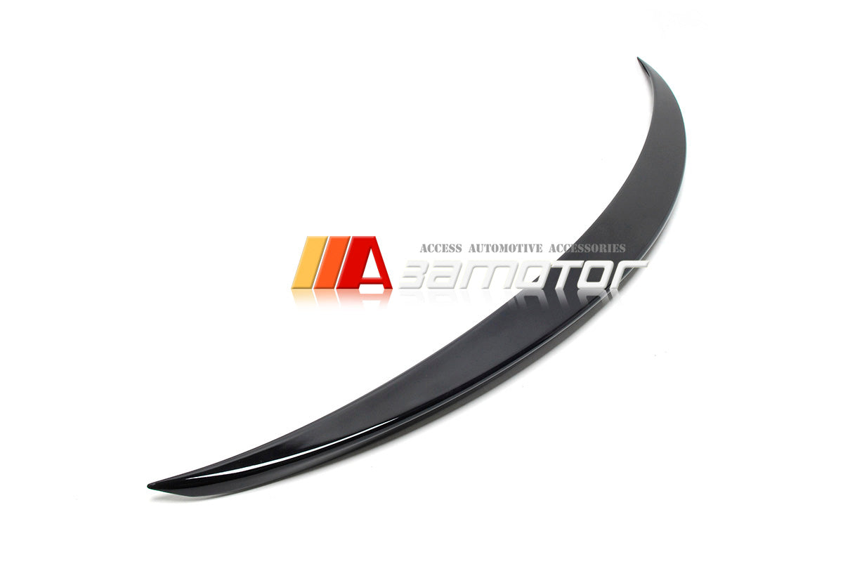 3AMOTOR Pre-Painted Rear Trunk Spoiler Wing AM Style fit for 2015-2021 Mercedes W205 C-Class Sedan