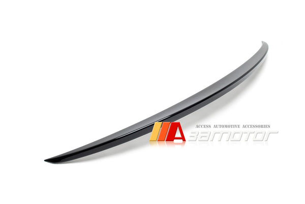 3AMOTOR Pre-Painted Rear Trunk Spoiler Wing AM Style fit for 2015-2021 Mercedes W205 C-Class Sedan