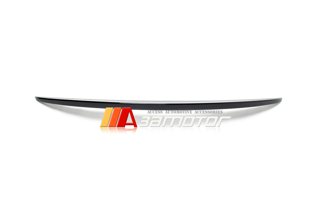 3AMOTOR Pre-Painted Rear Trunk Spoiler Wing AM Style fit for 2015-2021 Mercedes W205 C-Class Sedan
