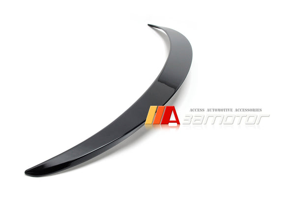 3AMOTOR Pre-Painted Rear Trunk Spoiler Wing AM Style fit for 2013-2018 Mercedes C117 CLA-Class Sedan