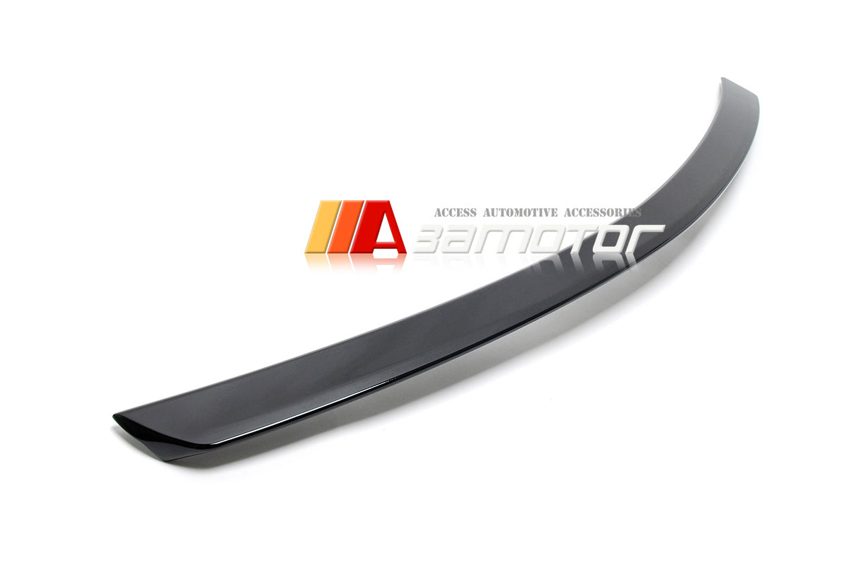 3AMOTOR Pre-Painted Rear Trunk Spoiler Wing AM Style fit for 2008-2014 Mercedes W204 C-Class Sedan