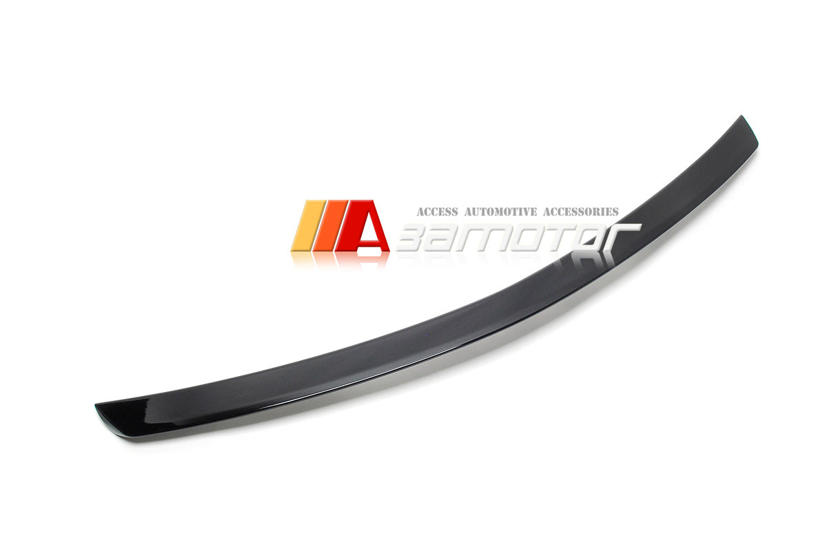 3AMOTOR Pre-Painted Rear Trunk Spoiler Wing AM Style fit for 2008-2014 Mercedes W204 C-Class Sedan