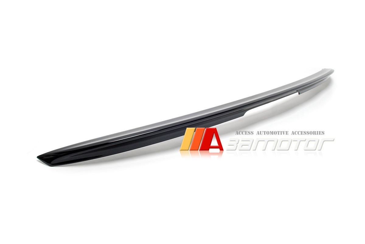 3AMOTOR Pre-Painted Rear Trunk Spoiler Wing AM Style fit for 2003-2011 Mercedes R230 SL-Class Coupe