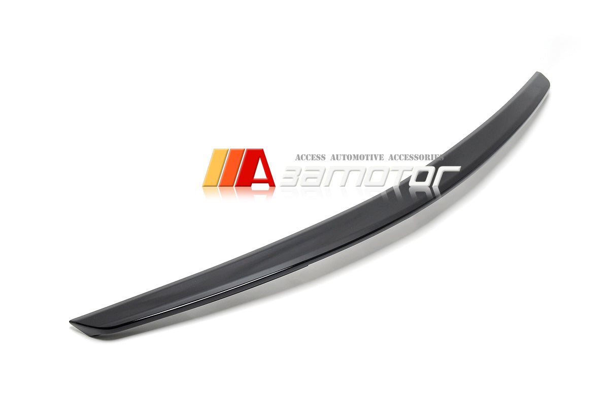 3AMOTOR Pre-Painted Rear Trunk Spoiler Wing AM Style fit for 2011-2019 Mercedes R172 SLK SLC Convertible