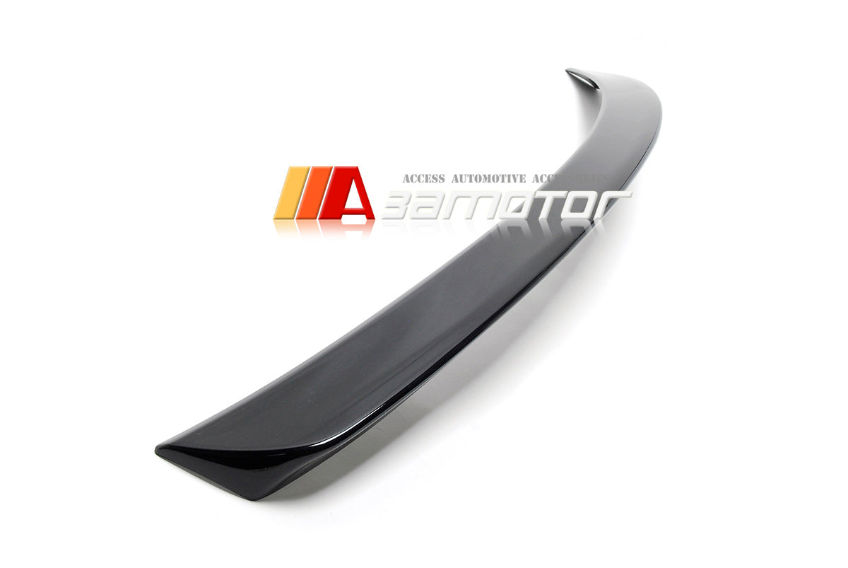 Painted 792 Palladium Silver Rear Lip Spoiler – Fits Mercedes Benz W212 Sedan, Adhesive Mount